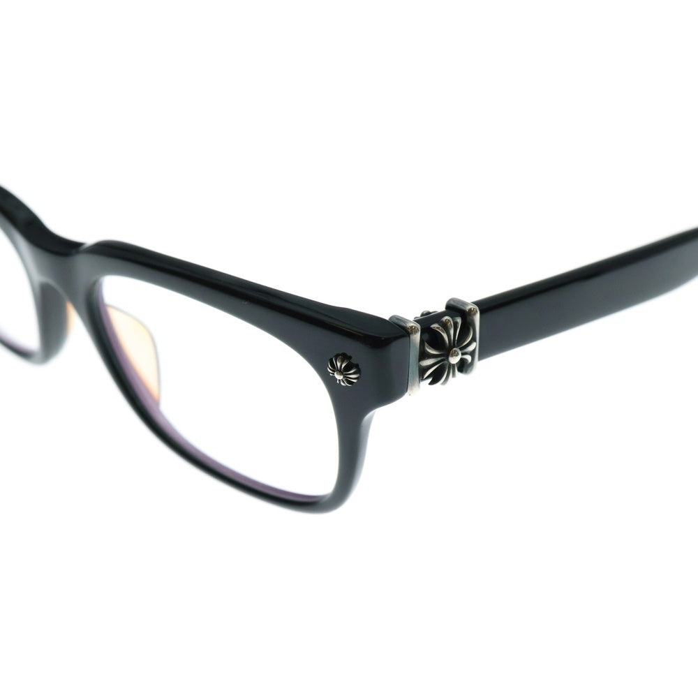 CHROME HEARTS(クロムハーツ) VAGILANTE CHプラステンプル サングラス アイウェア メガネ ブラック