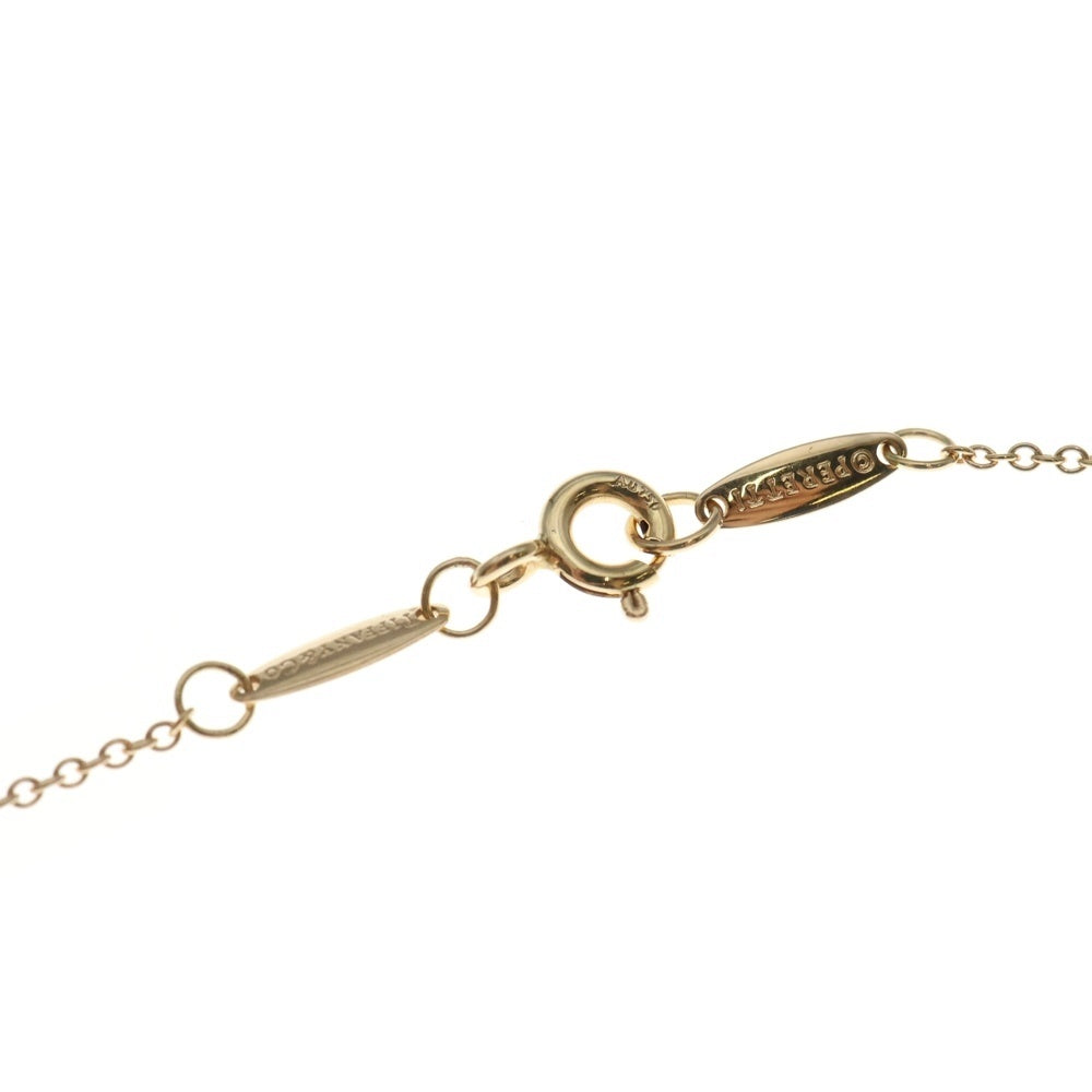 TIFFANY&Co(ティファニー) バイザヤード 1Pダイヤ付チェーンネックレス K18PG ピンクゴールド レディース
