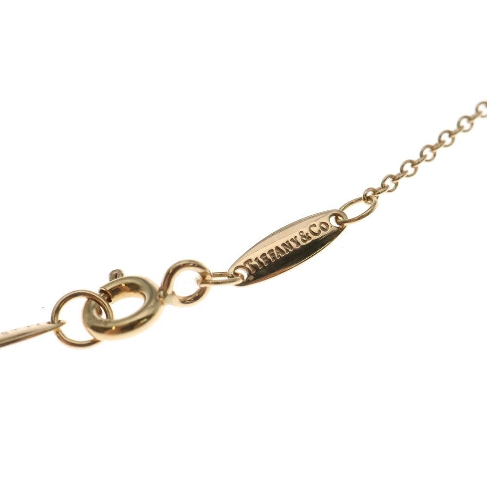 TIFFANY&Co(ティファニー) バイザヤード 1Pダイヤ付チェーンネックレス K18PG ピンクゴールド レディース