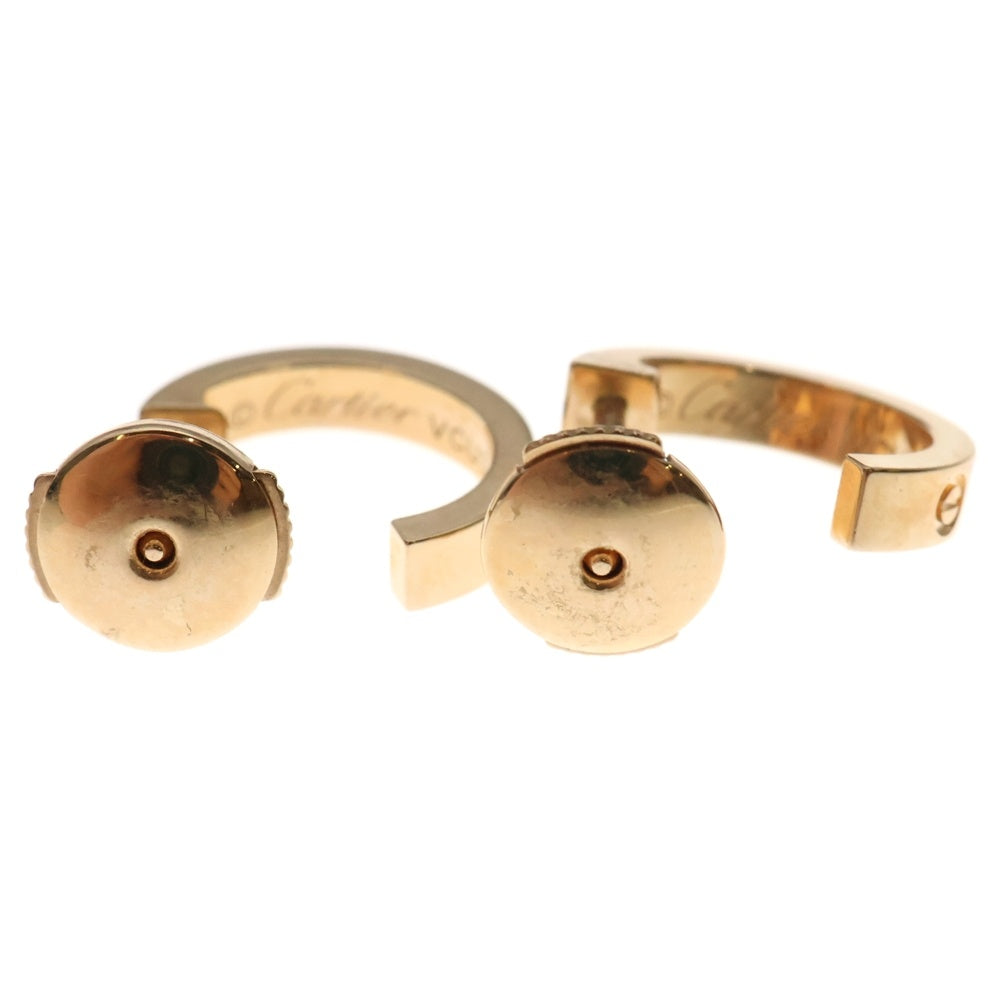 Cartier(カルティエ) ミニラブ LOVE 両耳用ピアス K18PG ピンクゴールド レディース
