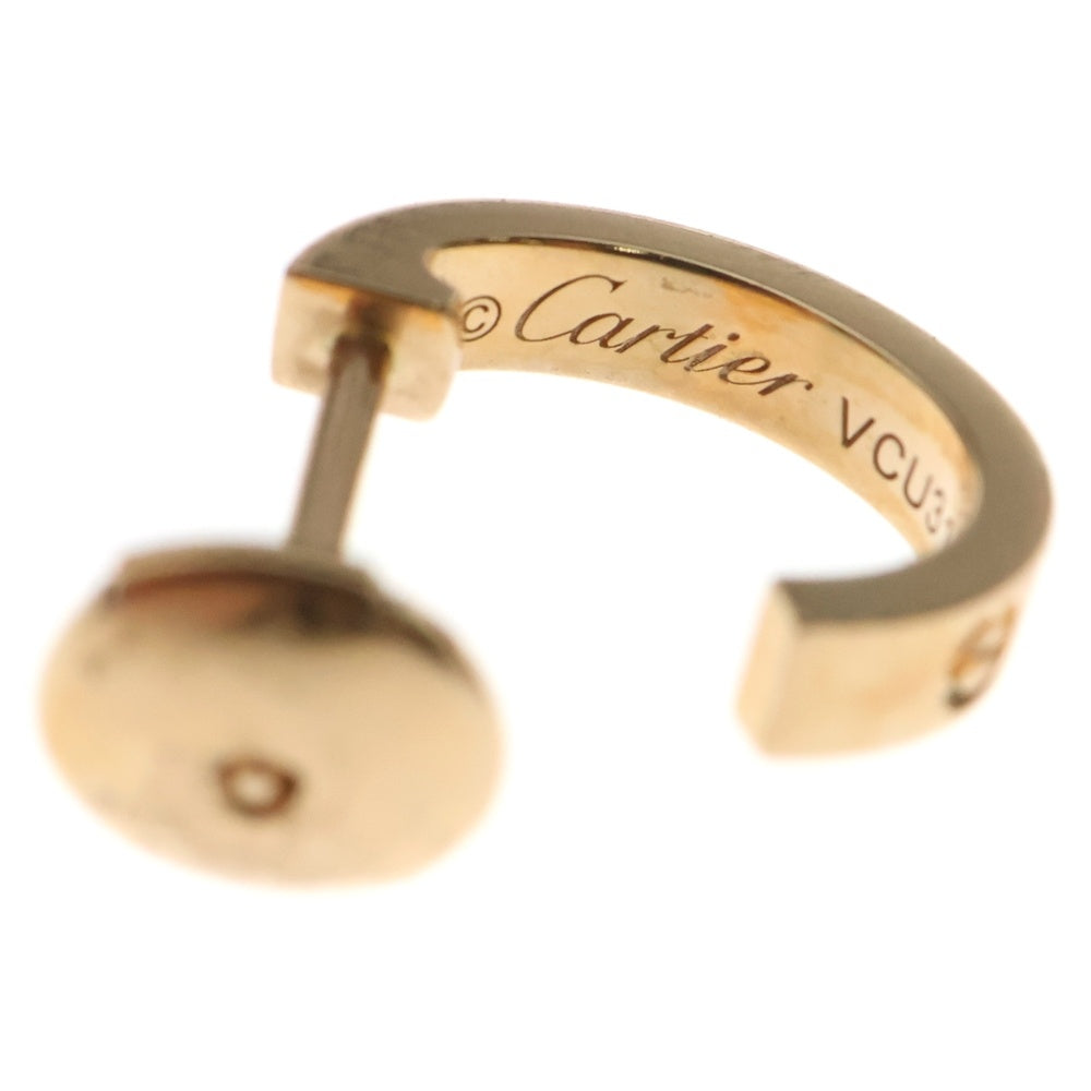 Cartier(カルティエ) ミニラブ LOVE 両耳用ピアス K18PG ピンクゴールド レディース