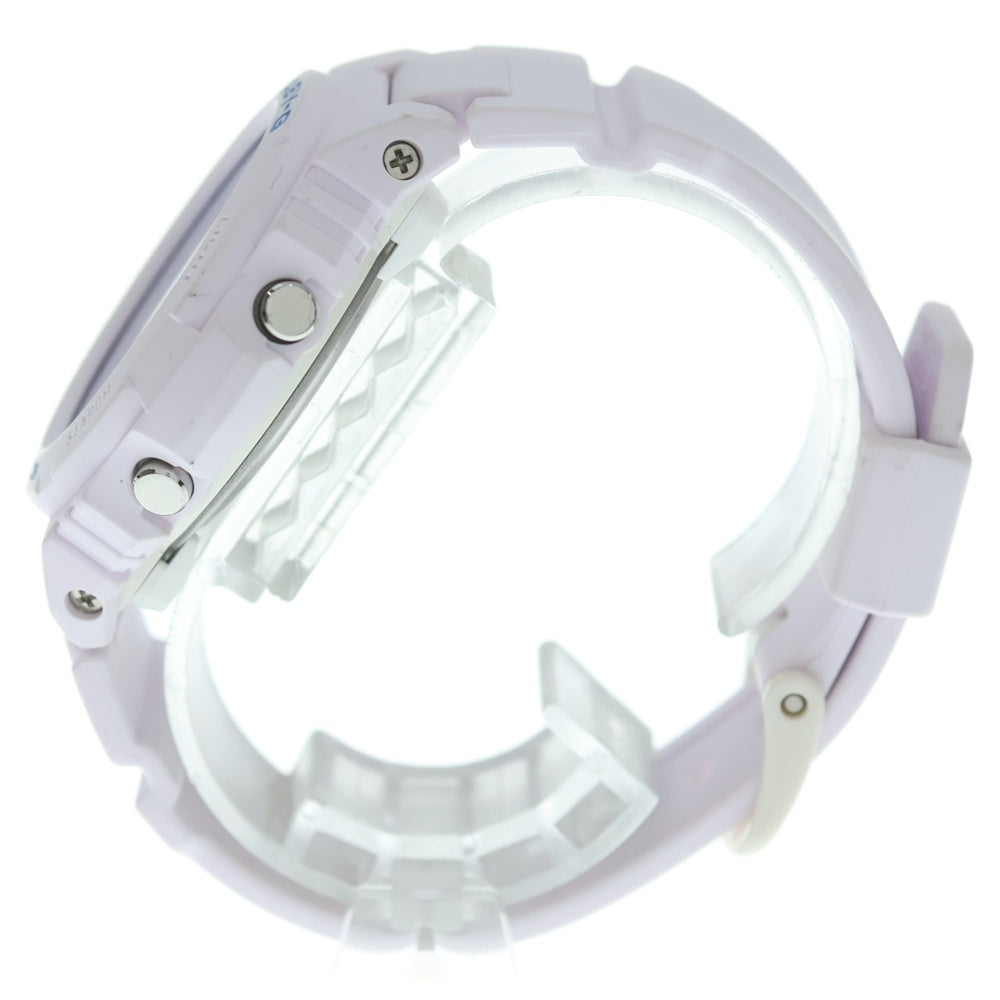 CASIO G-SHOCK(カシオ ジーショック) BABY-G ライトブルー文字盤 ラバー クォーツウォッチ 腕時計 ピンク レディース BGA-320FH