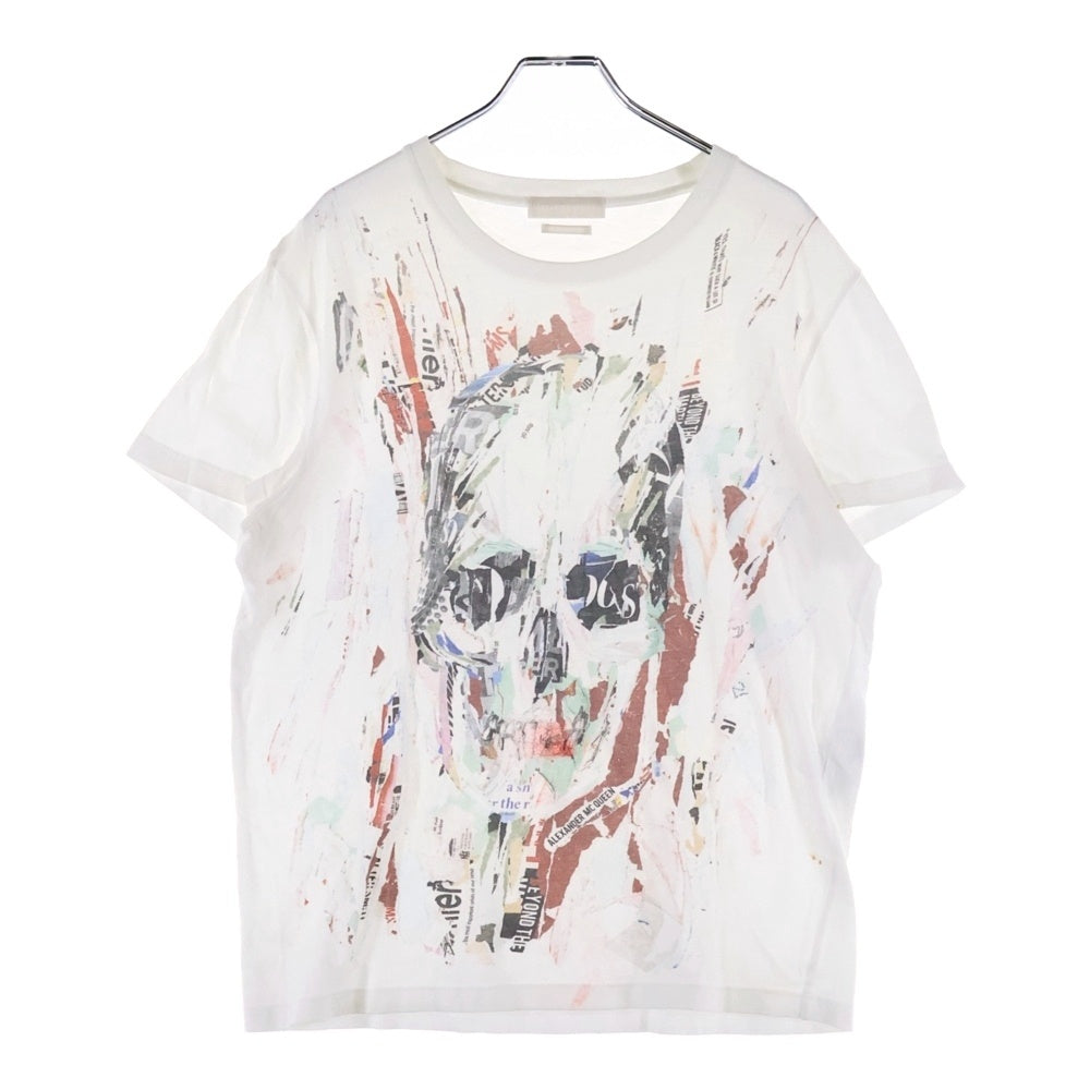 Alexander McQueen(アレキサンダーマックイーン) スカル柄プリント半袖Tシャツ カットソー マルチカラー レディース