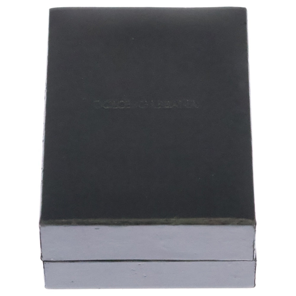 DOLCE & GABBANA(ドルチェアンドガッバーナ) カットアウトクロス ドッグタグ ボールチェーン ネックレス シルバー