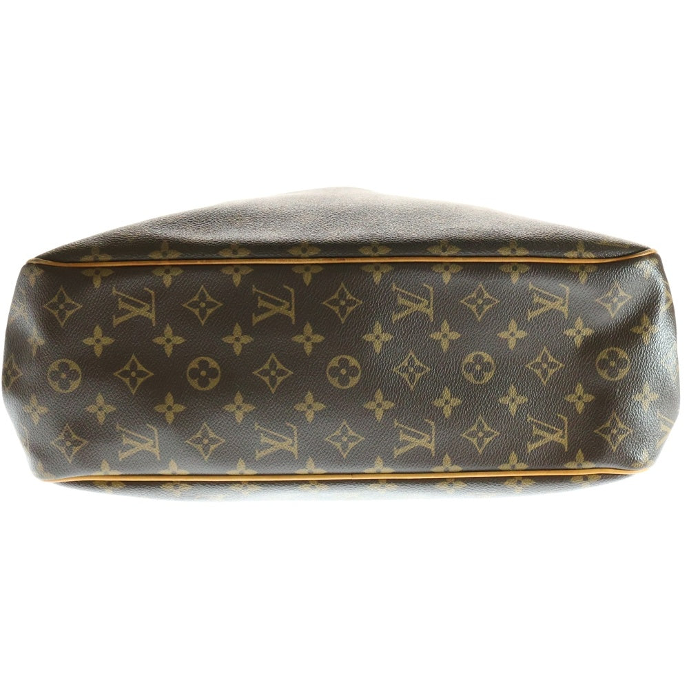 LOUIS VUITTON(ルイヴィトン) モノグラム バティニョールオリゾンタル ハンドバッグ トートバッグ ブラウン ゴールド金具 レザー×PVC M51154