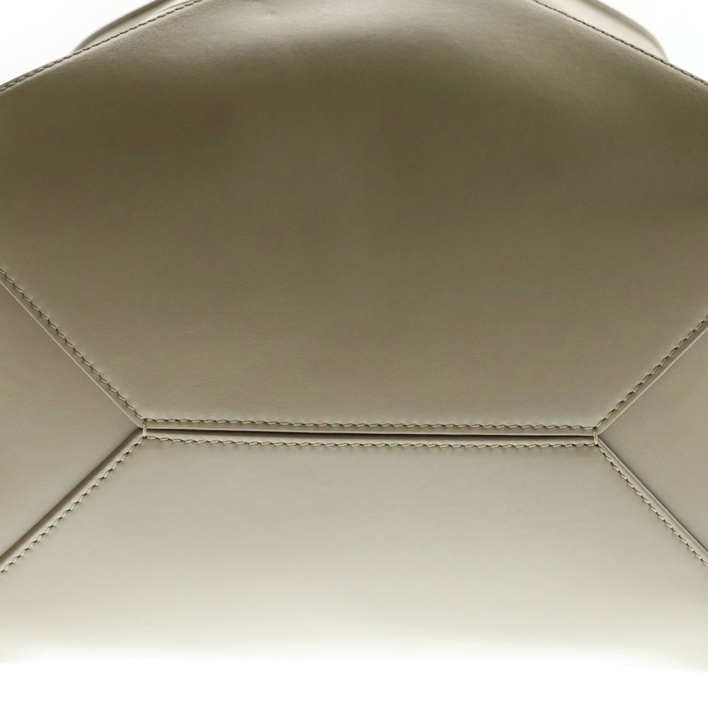 LOEWE(ロエベ) パズルフォルド ミディアム トートバッグ ベージュ レザー ハンドバッグ