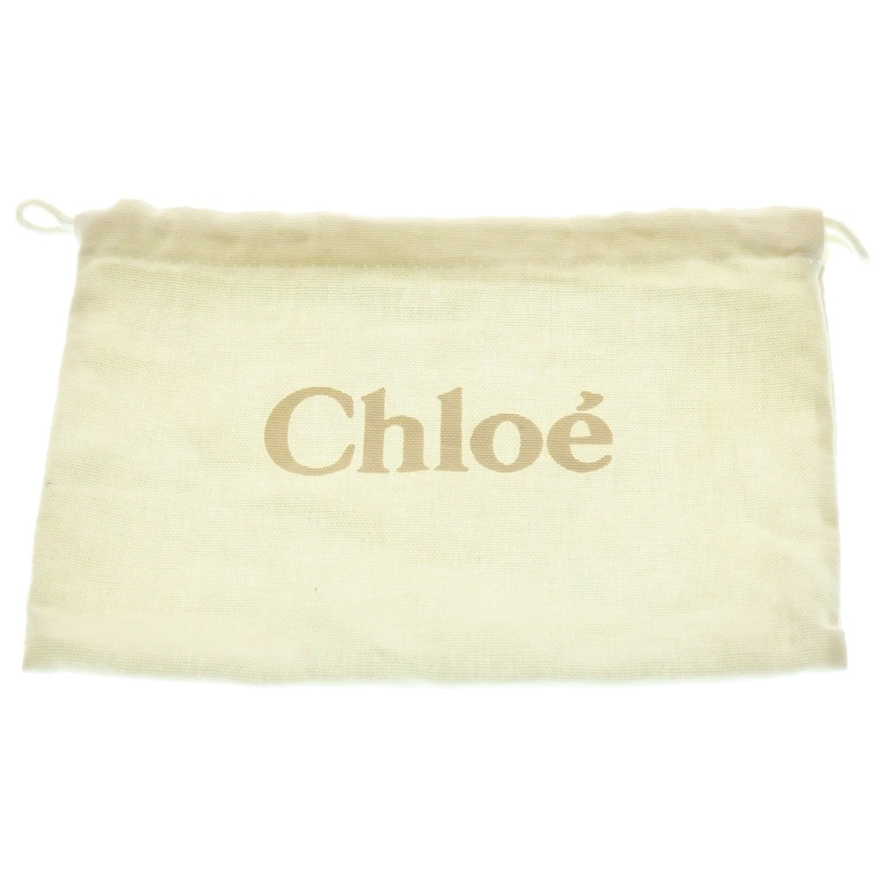 Chloe(クロエ) チェーンウォレット ショルダーウォレット ショルダーバッグ ブラック ゴールド金具 レザー