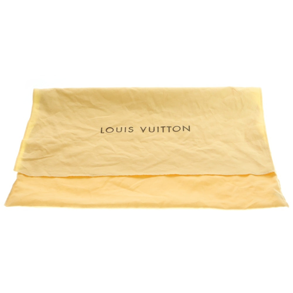 LOUIS VUITTON(ルイヴィトン) ヴェルニ ビスケインベイ ハンドバッグ 肩掛けバッグ ライトイエロー×ブラウン レザー×パテント ゴールド金具 M91284