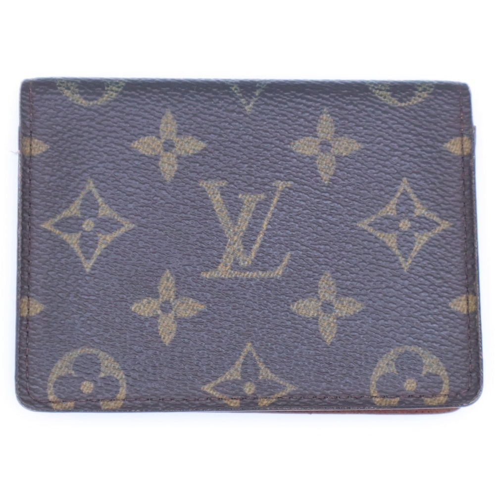 LOUIS VUITTON(ルイヴィトン) ポルト2カルト ヴェルティカル モノグラム PVC カード パスケース ブラウン M60533
