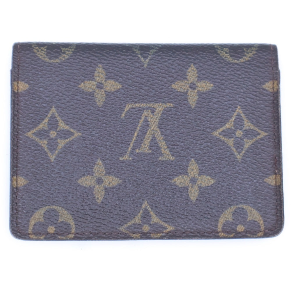LOUIS VUITTON(ルイヴィトン) ポルト2カルト ヴェルティカル モノグラム PVC カード パスケース ブラウン M60533