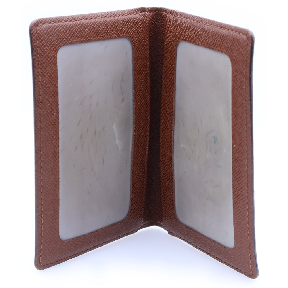 LOUIS VUITTON(ルイヴィトン) ポルト2カルト ヴェルティカル モノグラム PVC カード パスケース ブラウン M60533