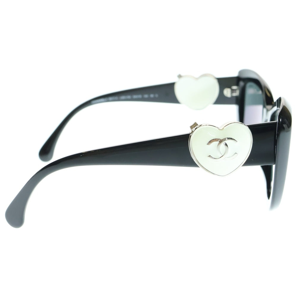CHANEL(シャネル) ココマーク サングラス ブラック アセテート アイウェア 眼鏡 54□18 5517?A