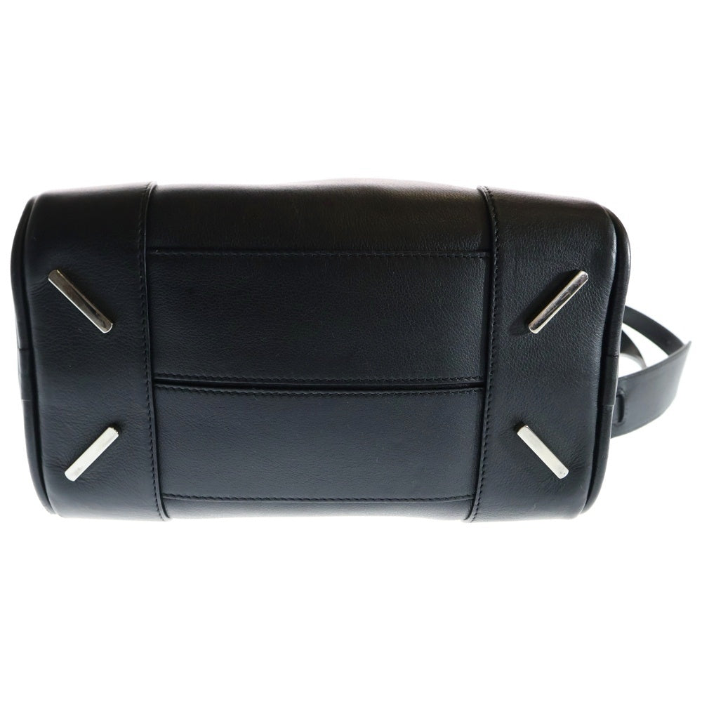 LOEWE(ロエベ) アマソナ75 スモール ブラック レザー 2WAY ハンドバッグ ショルダーバッグ
