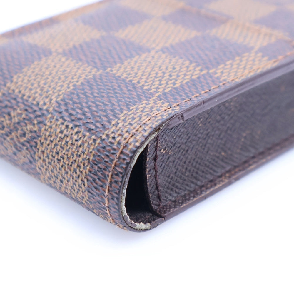 LOUIS VUITTON(ルイヴィトン) エテュイ ダミエ PVC シガレットケース ブラウン N63024