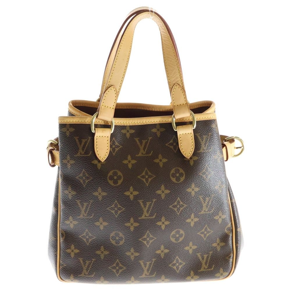 LOUIS VUITTON(ルイヴィトン) モノグラム バティニョール ブラウン PVC ハンドバッグ M51156