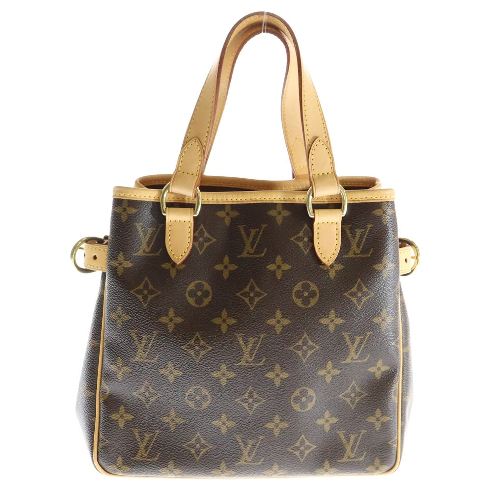 LOUIS VUITTON(ルイヴィトン) モノグラム バティニョール ブラウン PVC ハンドバッグ M51156
