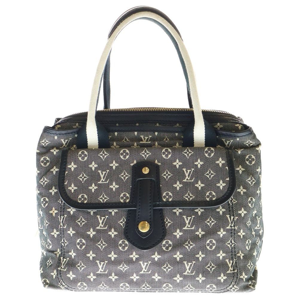 LOUIS VUITTON(ルイヴィトン) モノグラムミニ サックマリーケイト ハンドバッグ ミニバッグ ネイビー ゴールド金具 レザー×キャンバス M92508