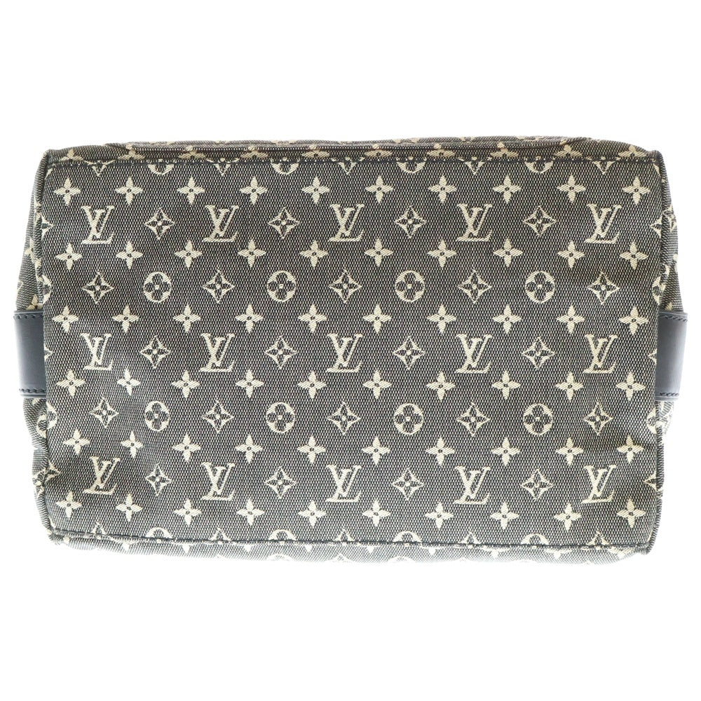LOUIS VUITTON(ルイヴィトン) モノグラムミニ サックマリーケイト ハンドバッグ ミニバッグ ネイビー ゴールド金具 レザー×キャンバス M92508