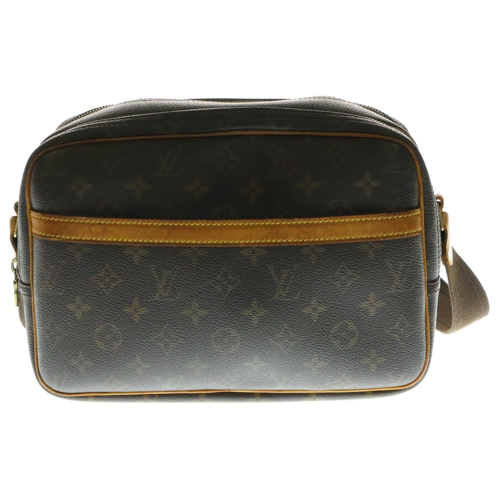 LOUIS VUITTON(ルイヴィトン) モノグラム リポーターPM ブラウン PVC ショルダーバッグ M45254