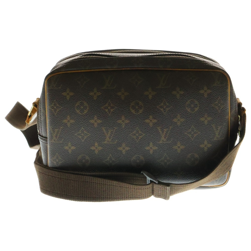 LOUIS VUITTON(ルイヴィトン) モノグラム リポーターPM ブラウン PVC ショルダーバッグ M45254