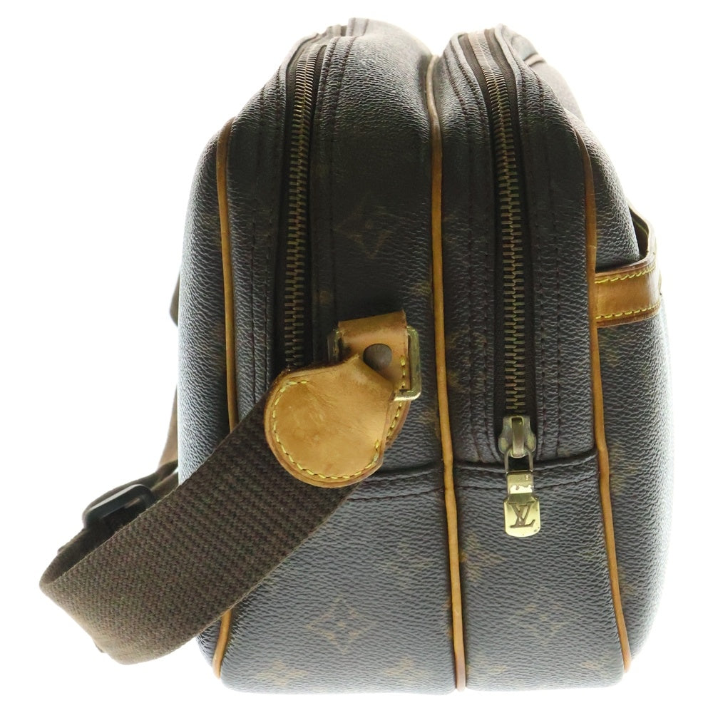 LOUIS VUITTON(ルイヴィトン) モノグラム リポーターPM ブラウン PVC ショルダーバッグ M45254