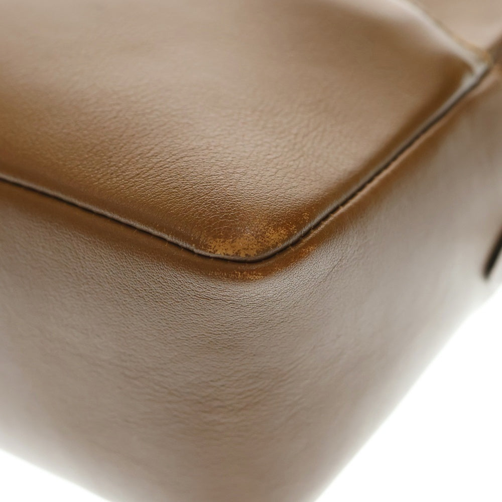 J&M DAVIDSON(ジェイアンドエムデヴィッドソン) カーニバル ショルダーバッグ ミニバッグ ブラウン キャメル レザー ゴールド金具