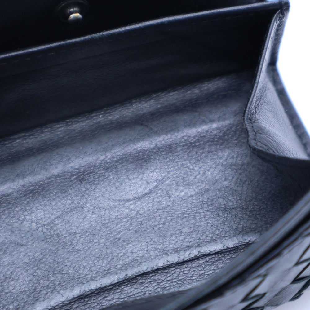 BOTTEGA VENETA(ボッテガヴェネタ) イントレチャート レザー コインケース 財布 ブラック
