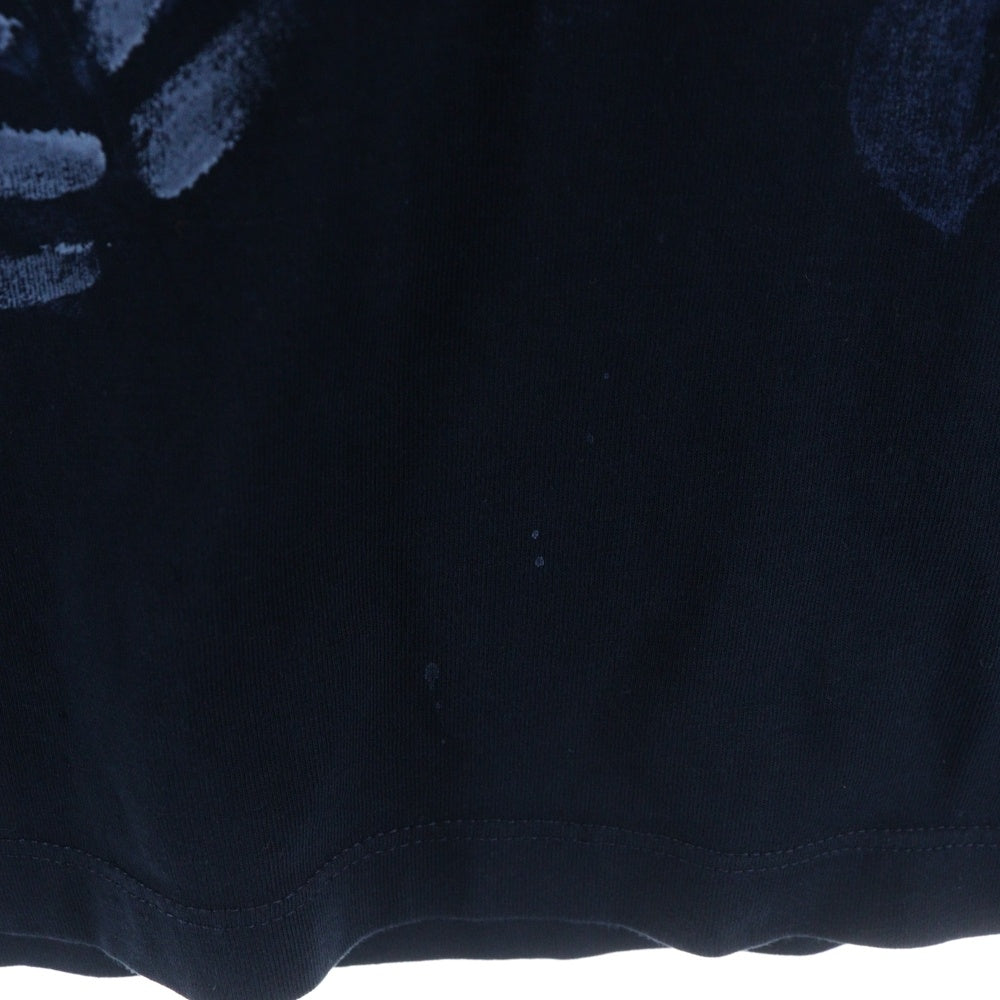 MONCLER(モンクレール) ロゴ グラフィックプリント クルーネック 半袖Tシャツ カットソー ネイビー 310918002150 82565