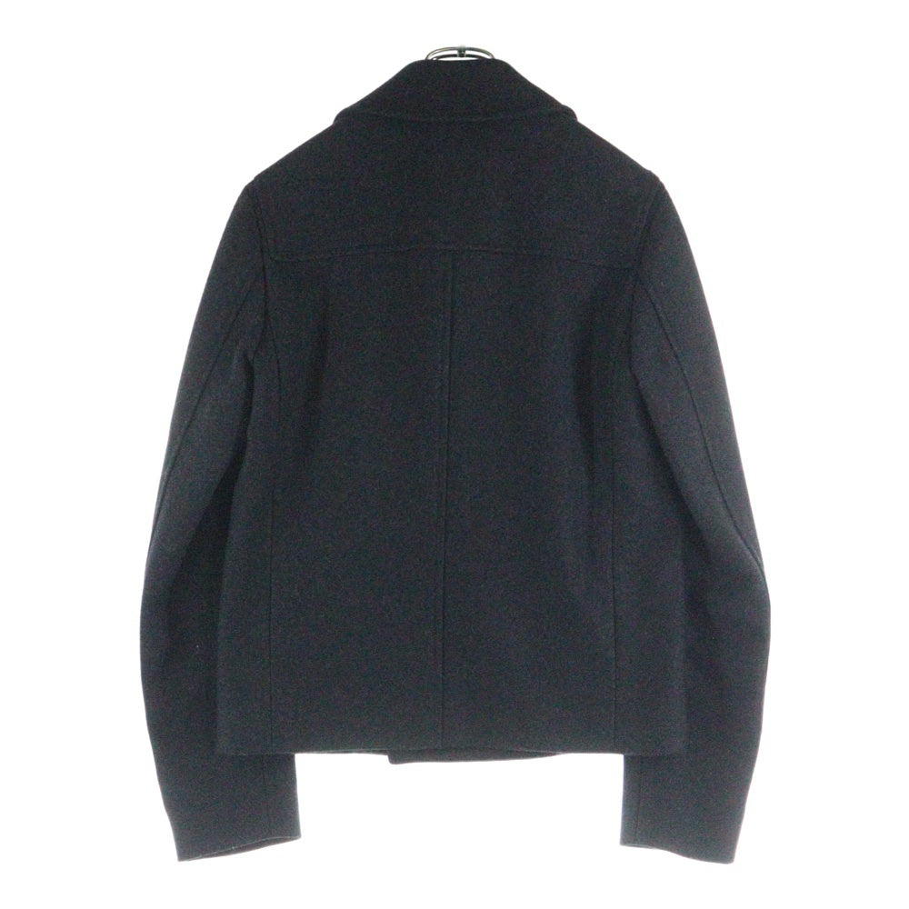Dior HOMME(ディオールオム) メルトンウール ダブルブレスト Pコート チャコール/グレー 233C433A2068