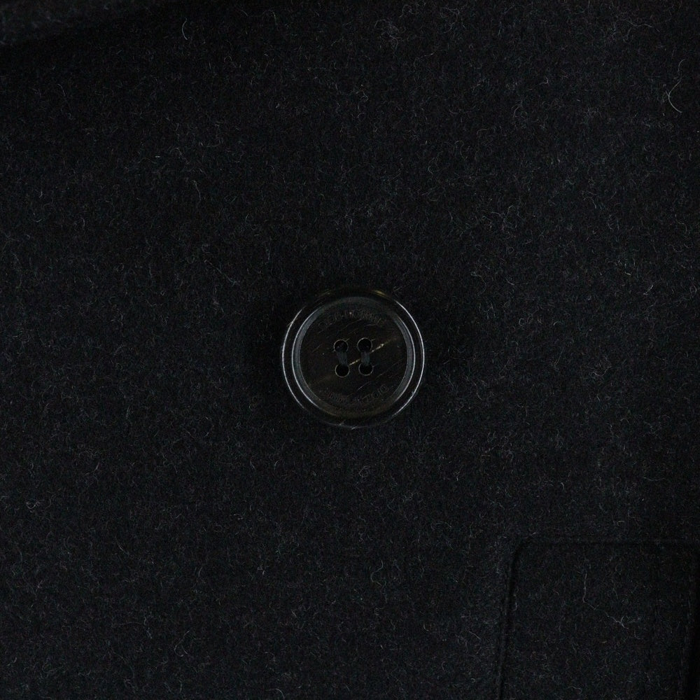 Dior HOMME(ディオールオム) メルトンウール ダブルブレスト Pコート チャコール/グレー 233C433A2068