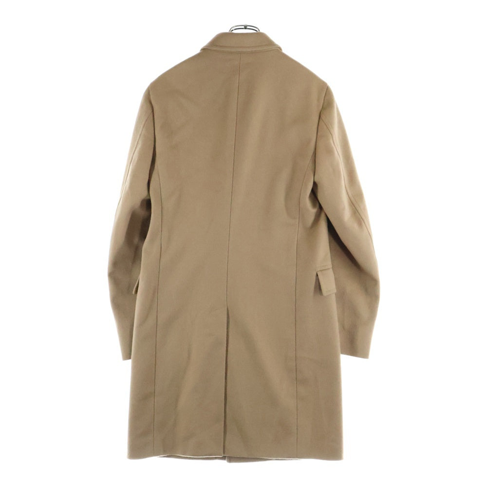 GUCCI(グッチ) ウール 3B 比翼ボタン チェスター ロング コート ベージュ 48TFF0