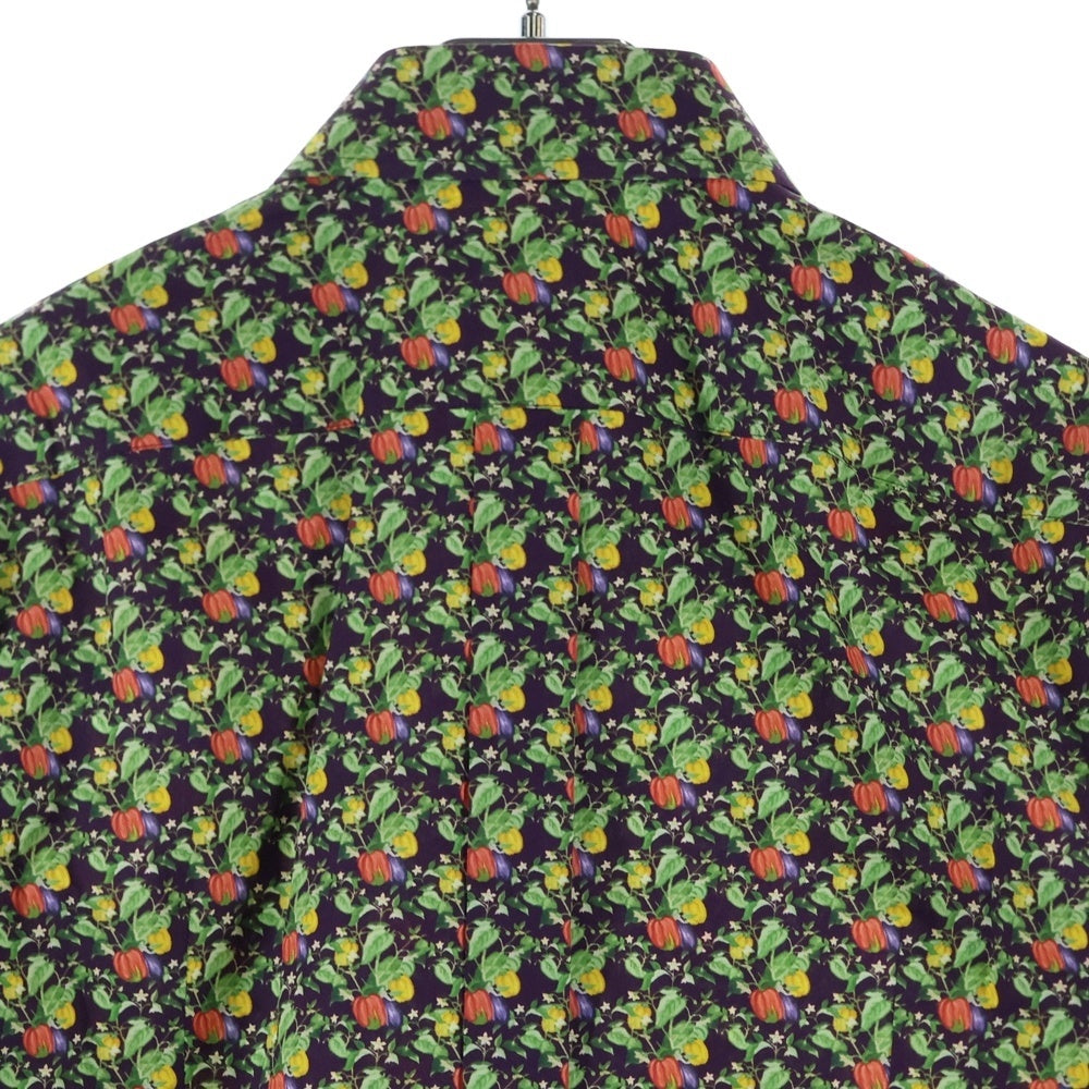 DOLCE & GABBANA(ドルチェアンドガッバーナ) フラワープリント コットン長袖シャツ ブラウス マルチカラー