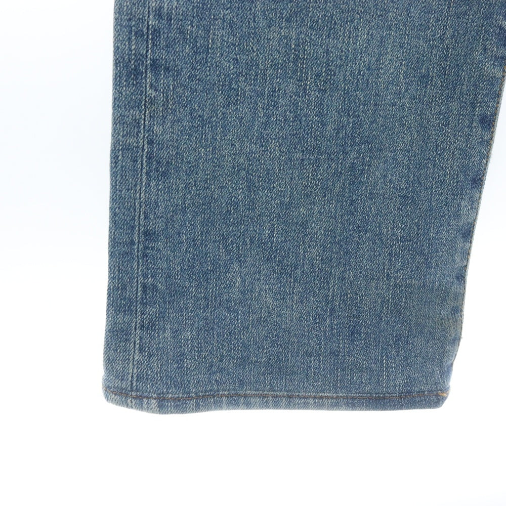 Dior HOMME(ディオールオム) 13AW ウォッシュ加工 スリム テーパードデニムパンツ ジーンズ インディゴ 163D019TY060