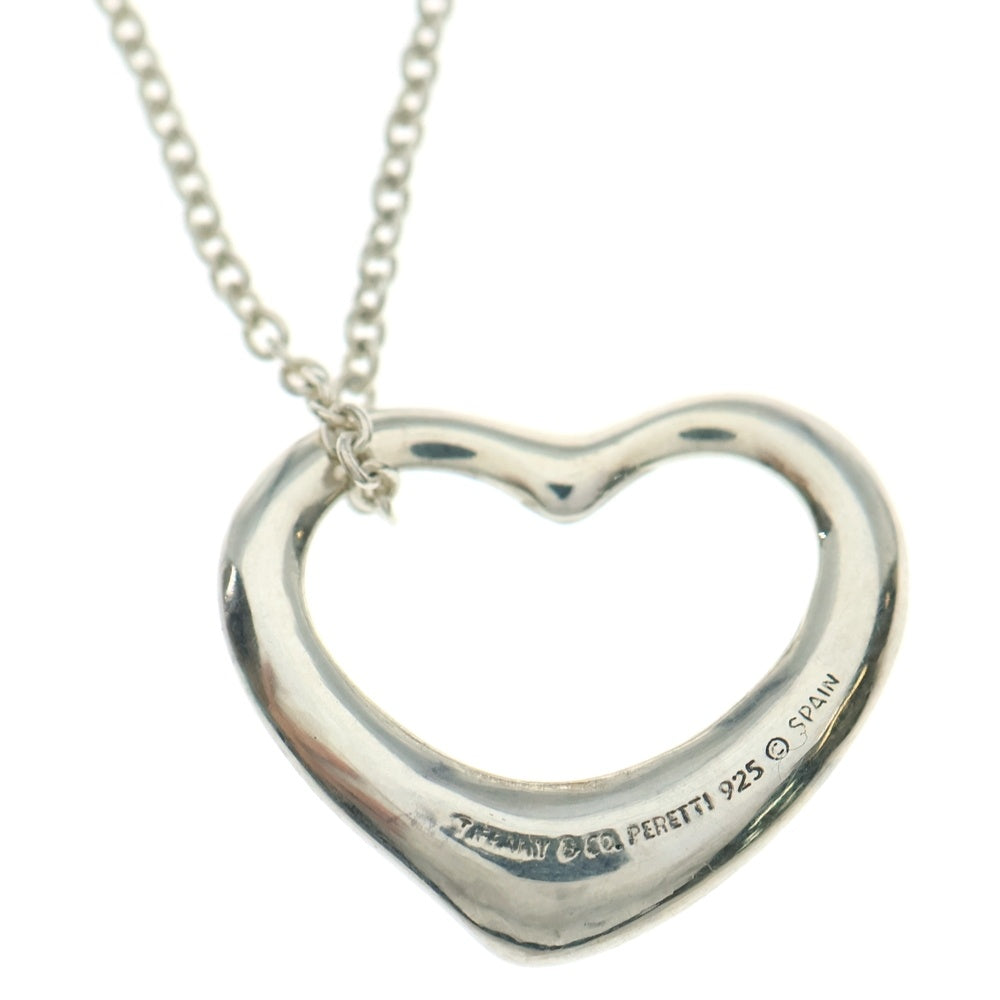 TIFFANY&Co(ティファニー) オープンハート ネックレス シルバー Ag925 SV ペンダント アクセサリー