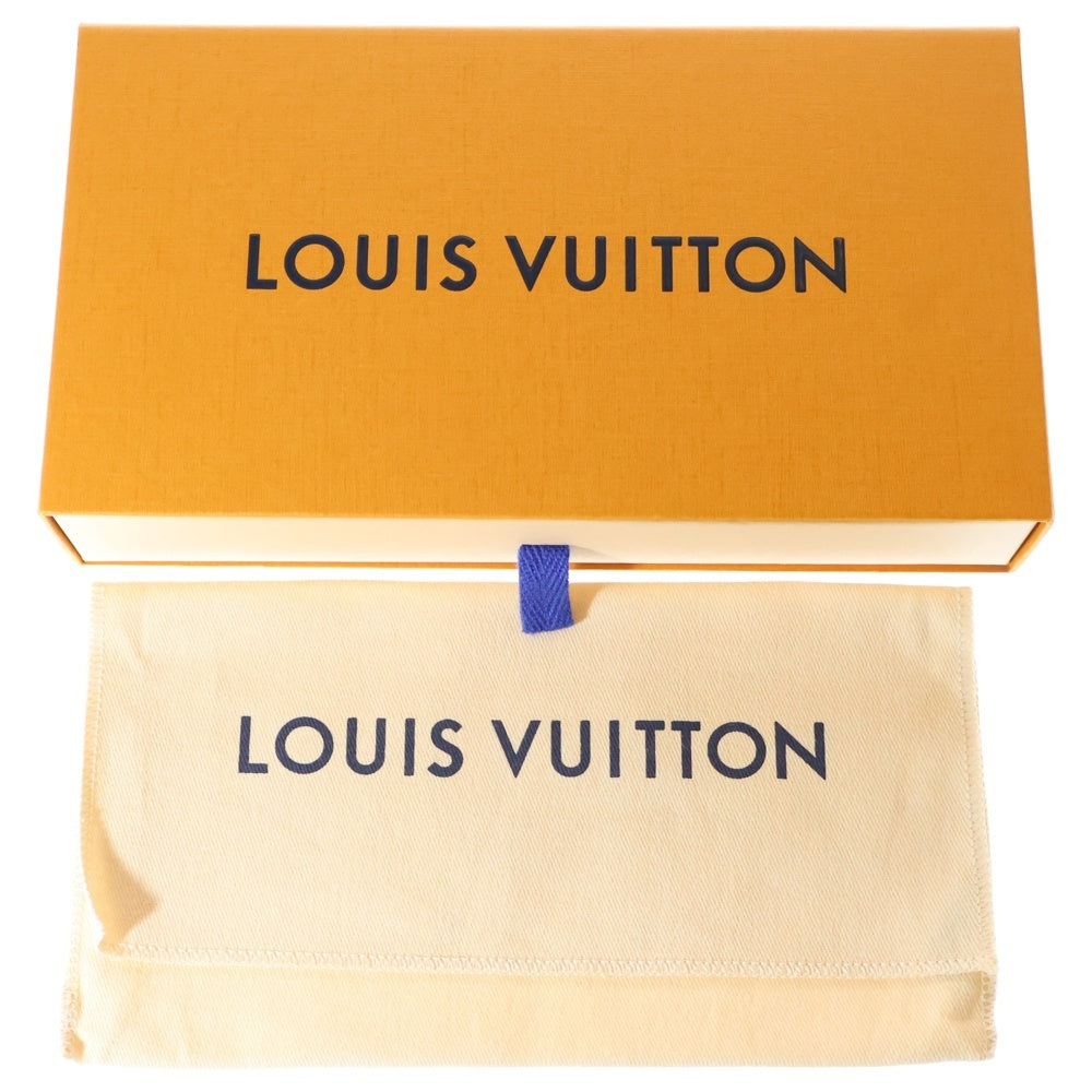 LOUIS VUITTON(ルイヴィトン) モノグラムアンプラント ラウンドジッピーレザーロングウォレット 長財布 ブラック/ベージュ M80481