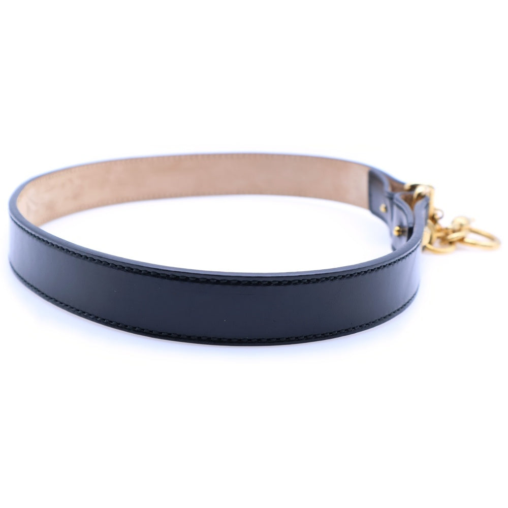 GUCCI(グッチ) レディース レザー ベルト ゴールド金具 S