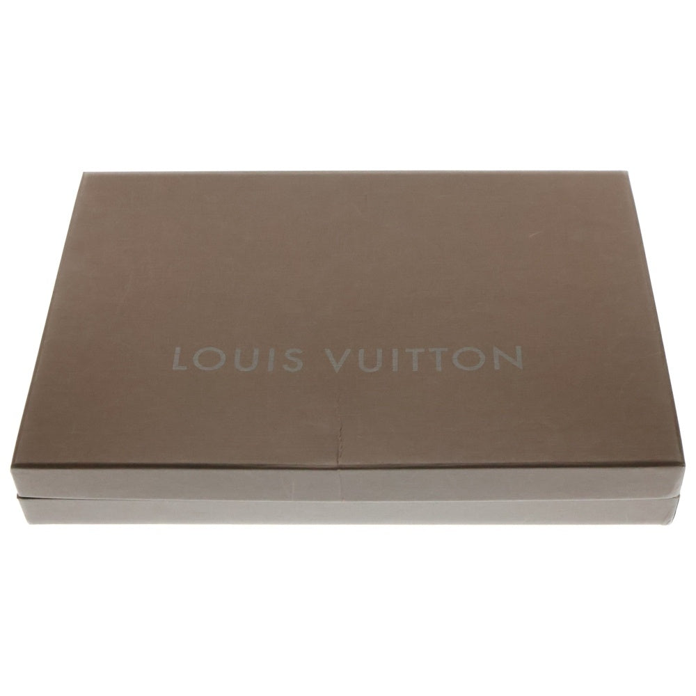 LOUIS VUITTON(ルイヴィトン) エシャルプ ロゴマニア モノグラム フリンジ マフラー ブルー M75504