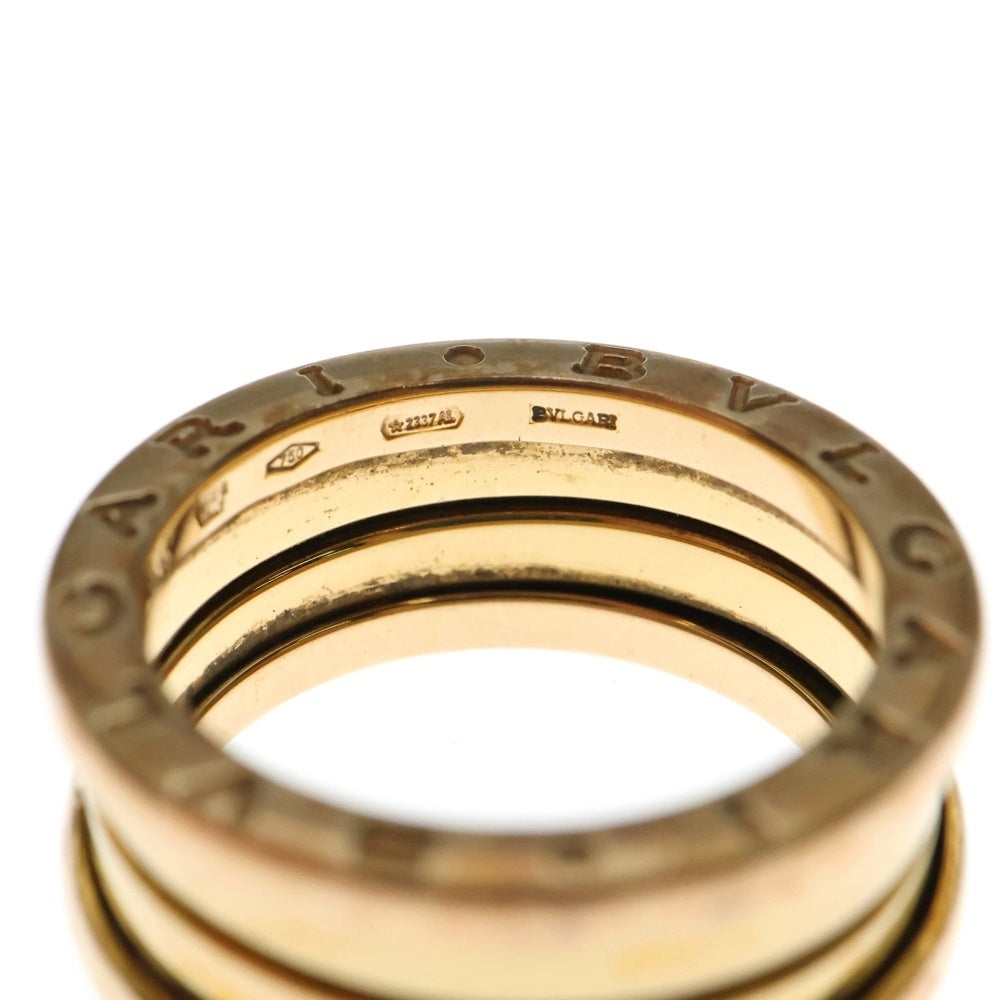 BVLGARI(ブルガリ) B-zero1 ビーゼロワン 2バンドリング 指輪 K18PG ピンクゴールド レディース