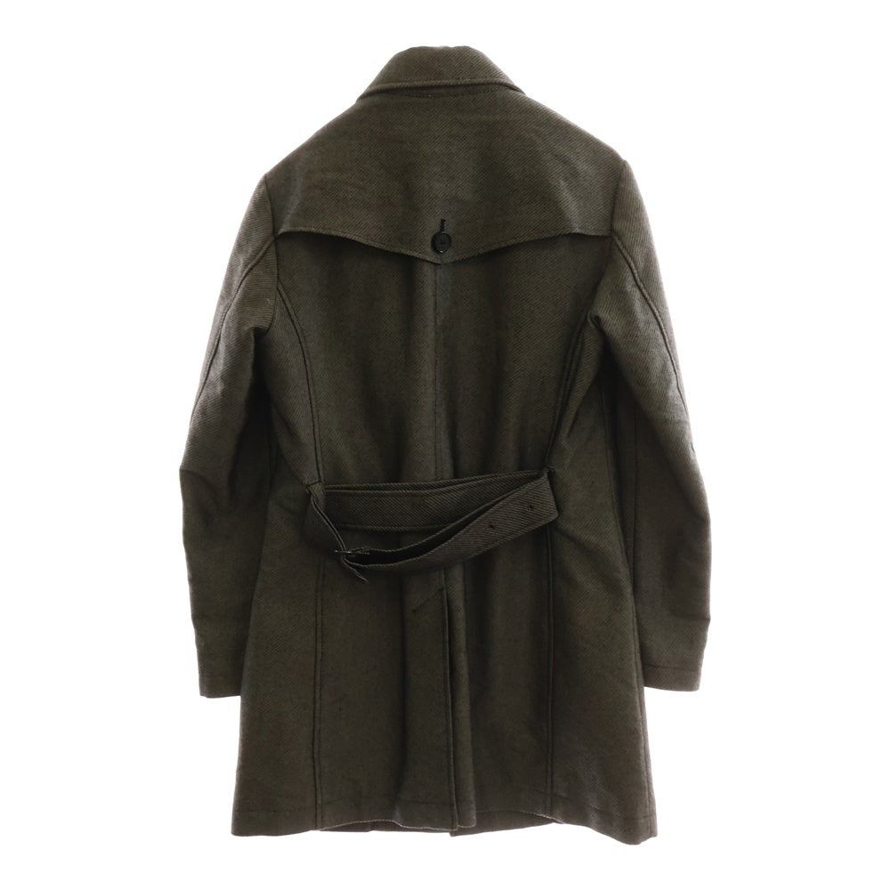 MORGAN HOMME(モルガンオム) ステンカラーコート グレー