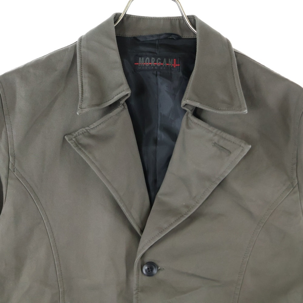 MORGAN HOMME(モルガンオム) 3B ジャケット カーキ