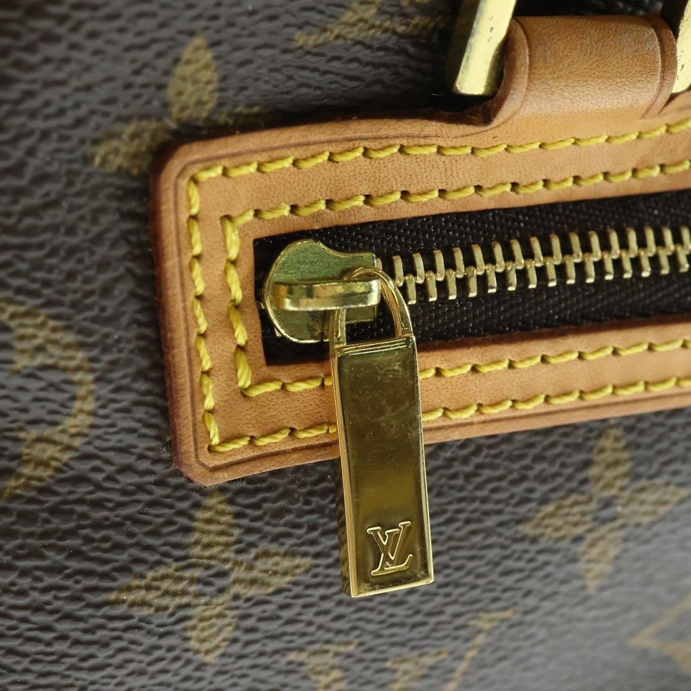 LOUIS VUITTON(ルイヴィトン) シテMM モノグラム PVC レザー ハンド ショルダーバッグ ゴールド金具 ブラウン M51182