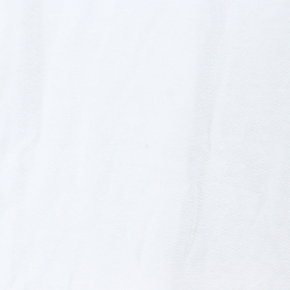 LOEWE(ロエベ) 22SS アナグラムロゴ刺繍 バイカラー クルーネック 半袖Tシャツ カットソー ホワイト/ブラック レディース S359Y22X28