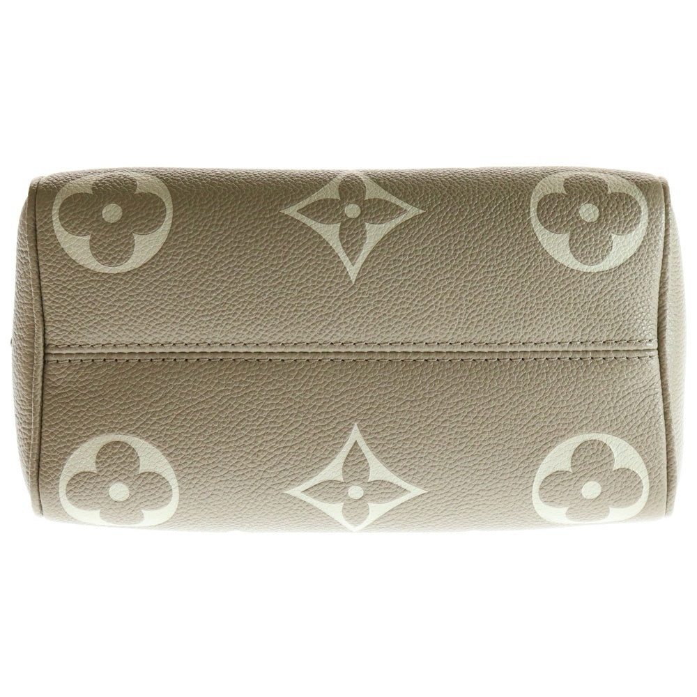 LOUIS VUITTON(ルイヴィトン) アンプラント スピーディバンドリエール20 2WAYバッグ ショルダーバッグ ハンドバッグ ミニバッグ ベージュ×アイボリー ゴールド金具 レザー M46575