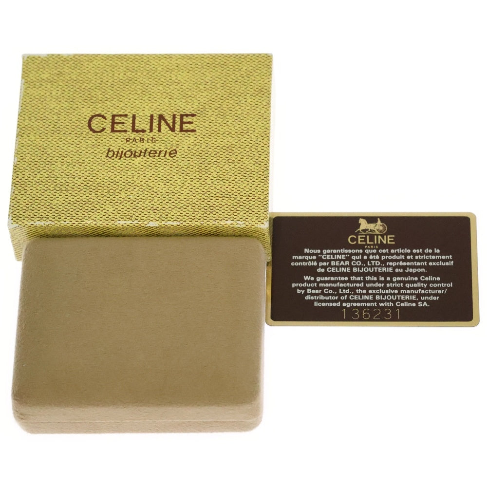 CELINE(セリーヌ) ハーフエタニティ ダイヤ リング 指輪 Pt900 0.13ct シルバー 8号