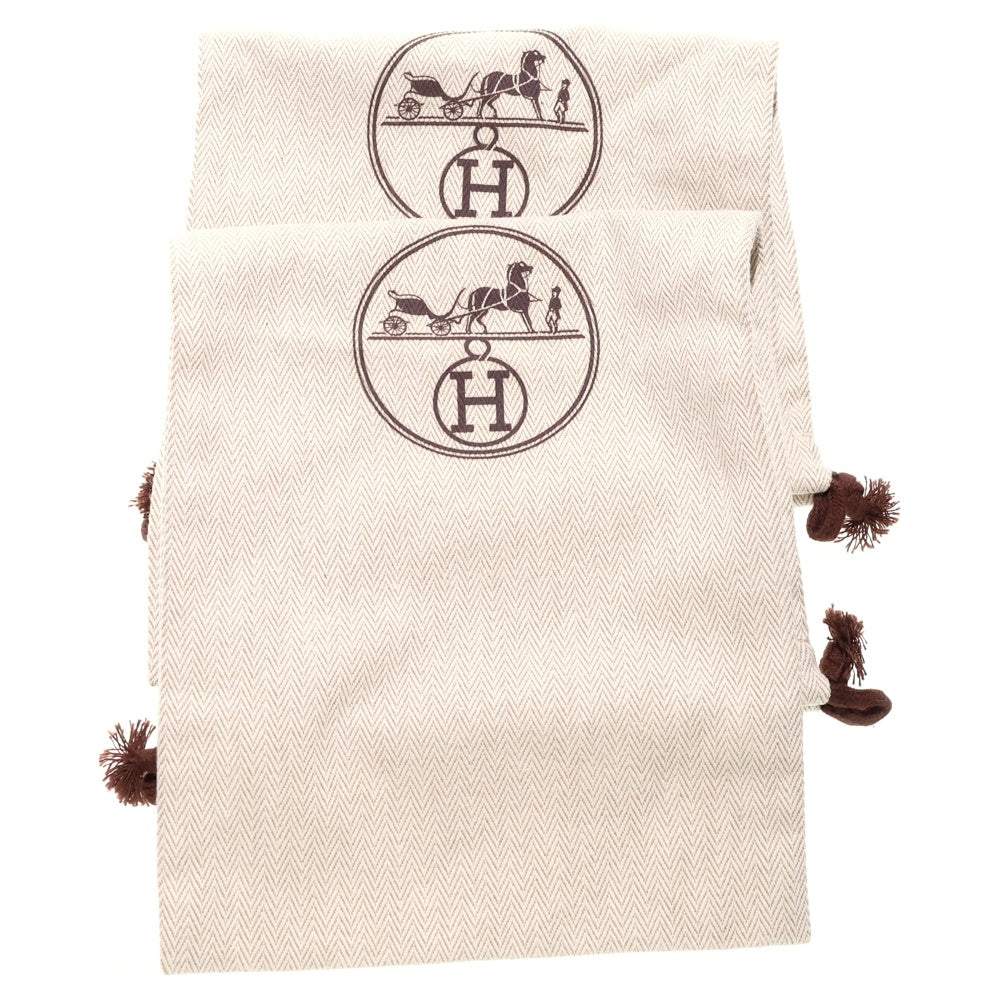 HERMES(エルメス) コンスタンス Hロゴバックル スエードレザー フラット ローカットシューズ ローファー オレンジ レディース