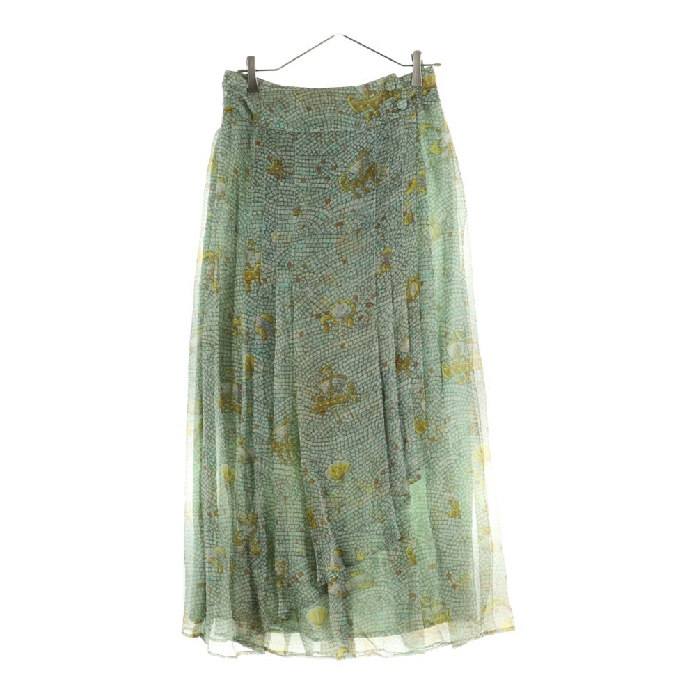 HERMES エルメス 無秩序・フィネス シルクスカート 楽天市場】エルメス