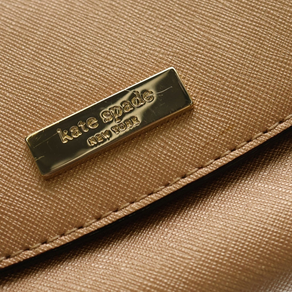 Kate Spade(ケイトスペード) ショルダーバッグ ミニバッグ メタリックオレンジ レザー