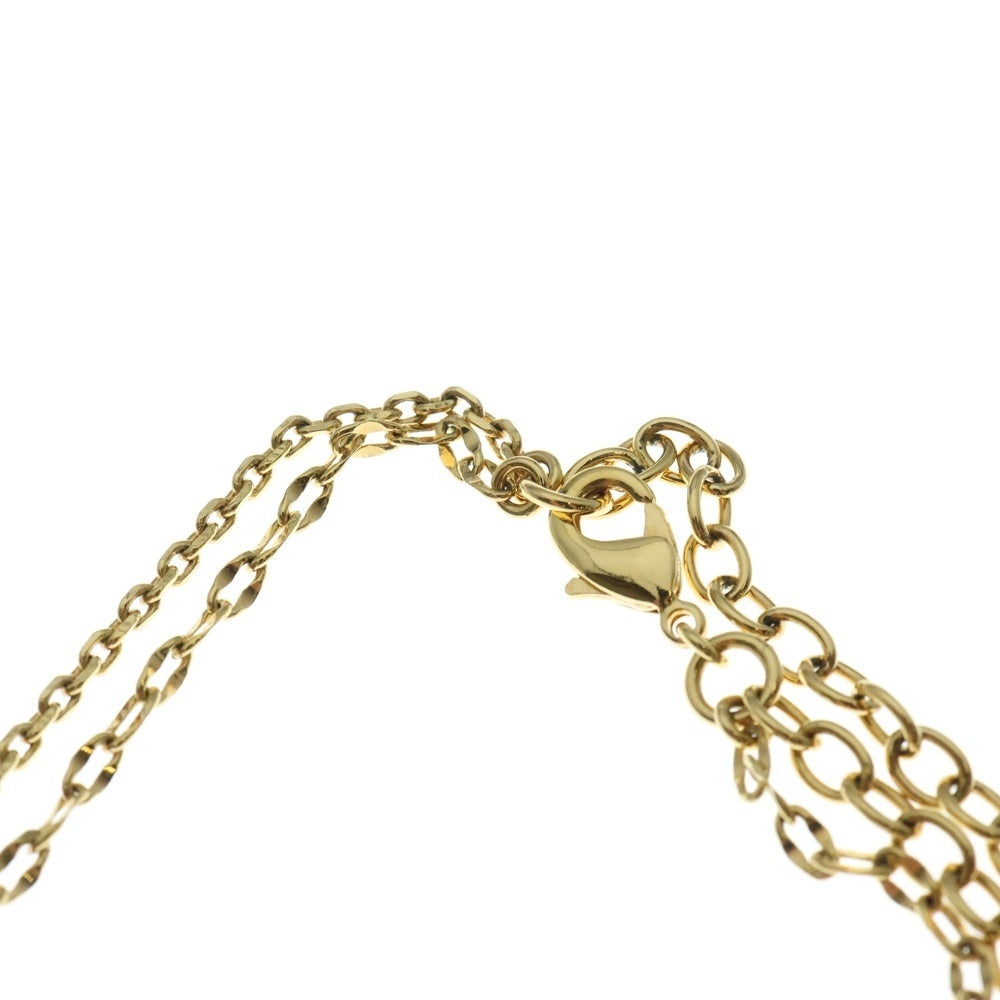LOUIS VUITTON(ルイヴィトン) コリエ ブルーミング ストラス ネックレス ペンダント チェーン ゴールド GP M68374