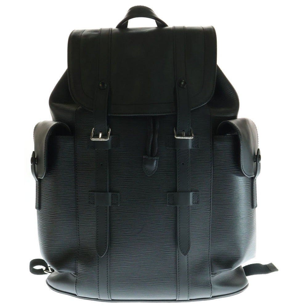 LOUIS VUITTON(ルイヴィトン) エピ クリストファーPM ノワール レザーバックパック リュック ブラック M50159