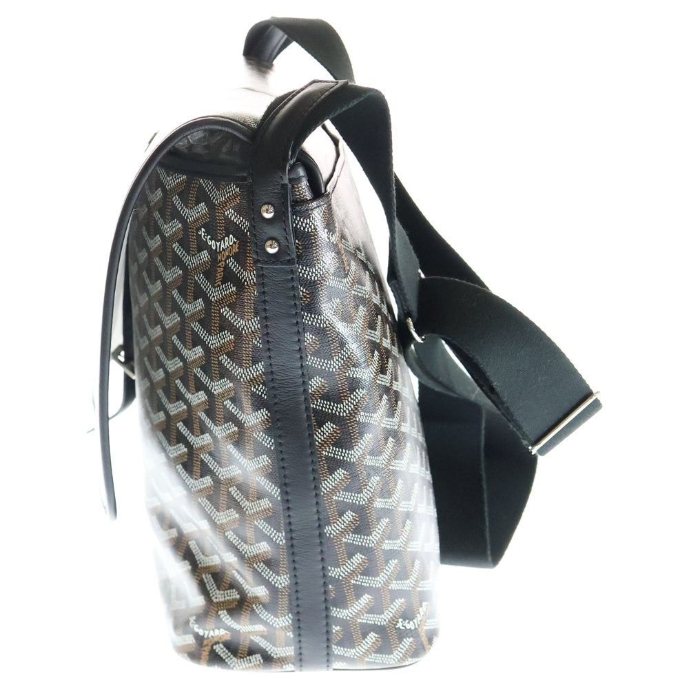 GOYARD(ゴヤール) カペシアンMM PVCショルダーバッグ メッセンジャーバック ブラウン/ブラック